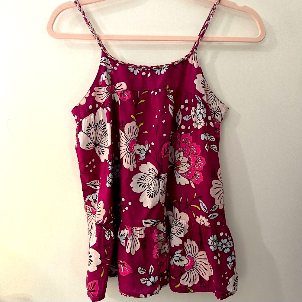 GAP kids Vibrant Floral swing top
